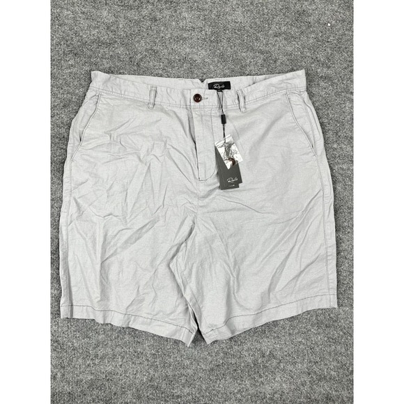 NWT Rails Boden Gravel  Gray‎ Mens Short Linen Blend Size 36 - Picture 1 of 7